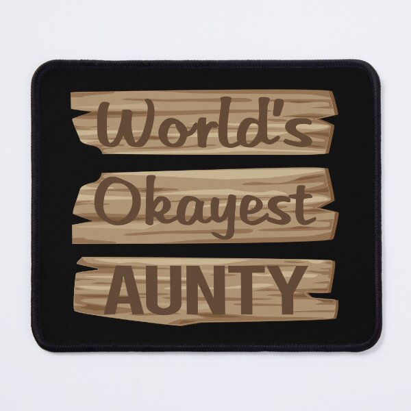 Item preview, Wooden Sign AUNTY designed and sold by StoreHornedFace.