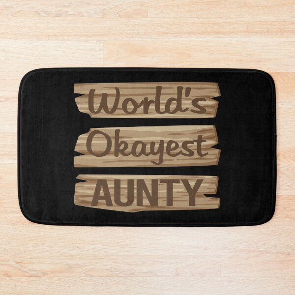 Item preview, Wooden Sign AUNTY designed and sold by StoreHornedFace.