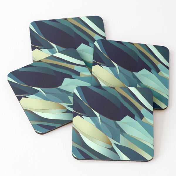 Item preview, Abstract Blue Modern Colors designed and sold by joanaoberg.