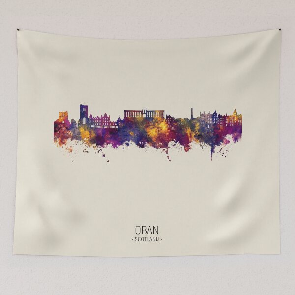 Item preview, Oban Scotland Skyline designed and sold by ArtPrints.