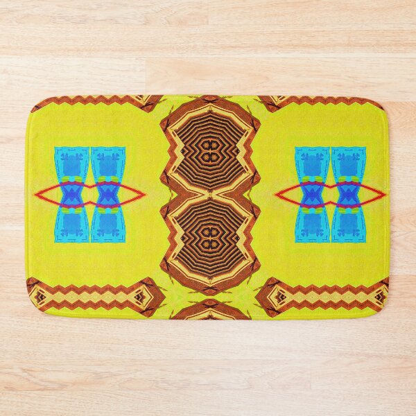 Item preview, ARUBA FLAG INSPIRING - ORANJESTAD ABSTRACT GEOMETRIC ARCHITECTURE PAINTING  -  ARUBA ONE HAPPY ISLAND designed and sold by Ralek.