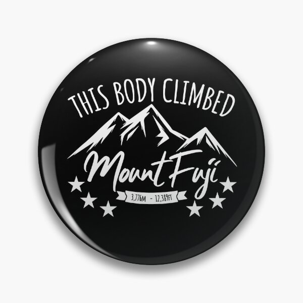 Item preview, This Body Climbed Mount Fuji designed and sold by LegsMiserable.