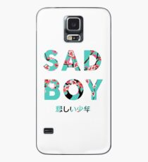 Traurige Jungs Hülle & Klebefolie für Samsung Galaxy