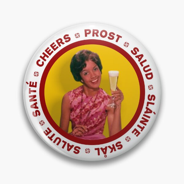 Item preview, Salud! - cheers in several languages! woman Red! designed and sold by OptLuv.