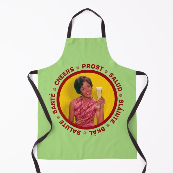 Item preview, Salud! - cheers in several languages! woman Red! designed and sold by OptLuv.