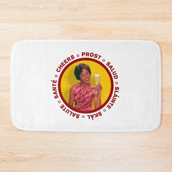 Item preview, Salud! - cheers in several languages! woman Red! designed and sold by OptLuv.