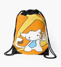Louise's Cool Cat Drawstring Bag