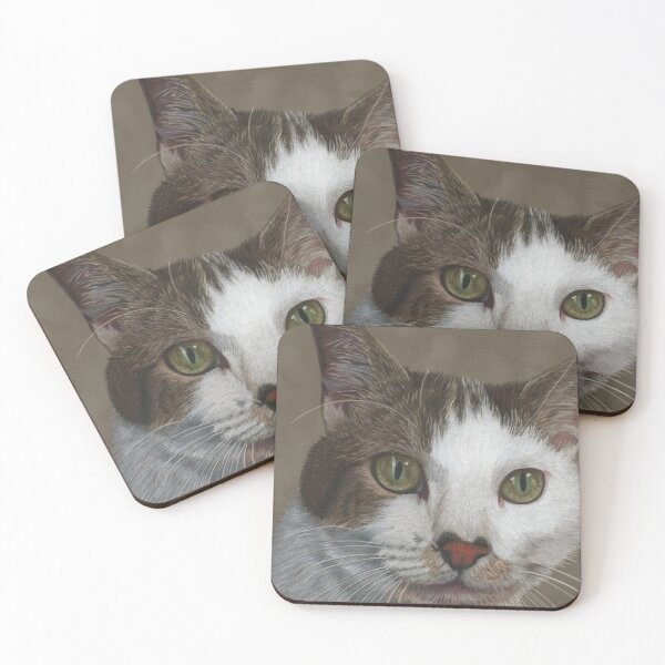 Item preview, Green eyed cat designed and sold by cathyscreations.