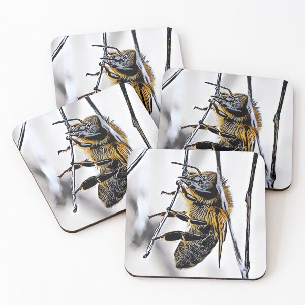Item preview, Busy Bee resting on a twig designed and sold by TastyTonic.