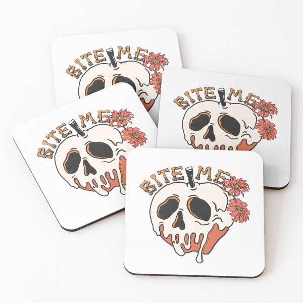 Item preview, BITE ME SKELETON HALLOWEEN designed and sold by SAFREN.