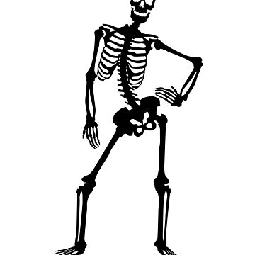 Artwork thumbnail, dancing skeleton by zubiaqureshi