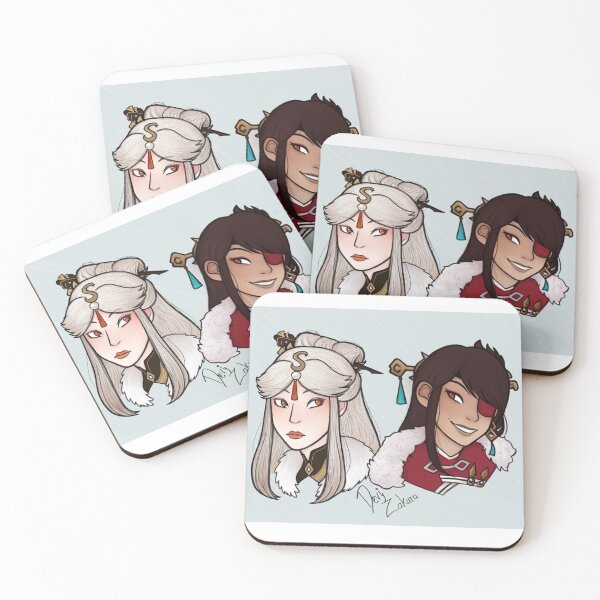 Item preview, Genshin Impact - Beidou and Ningguang designed and sold by Devi Zakura.