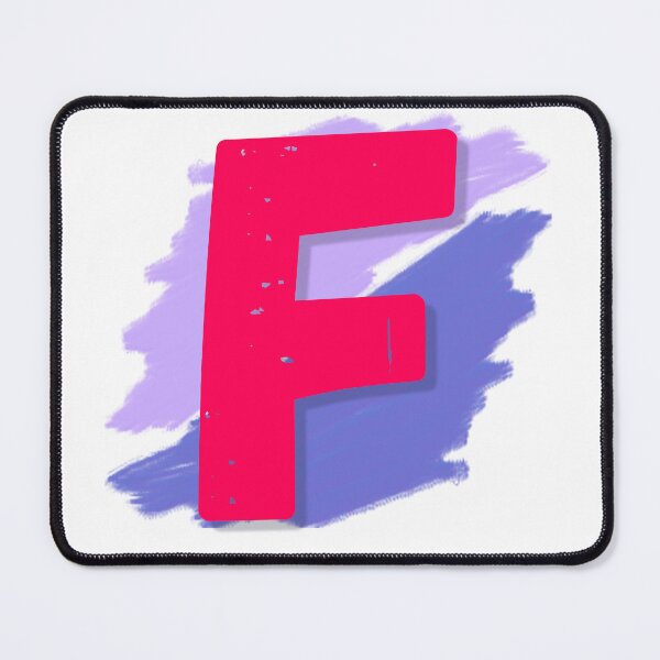 Item preview, The Letter F designed and sold by PixelBombs.