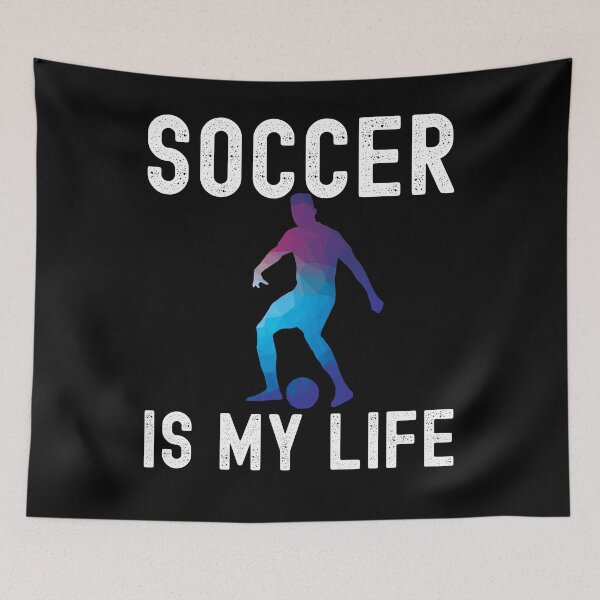 Item preview, Football is my life designed and sold by VitoTDesign.