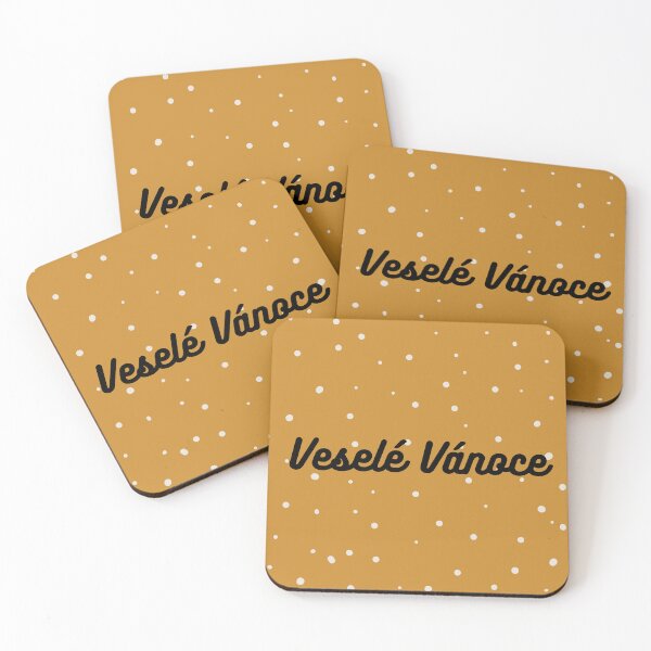 Item preview, Veselé Vánoce! Happy Christmas in Czech, Merry Christmas in Czech, Vánoční pohlednice, Czech Christmas  designed and sold by Pommallina.