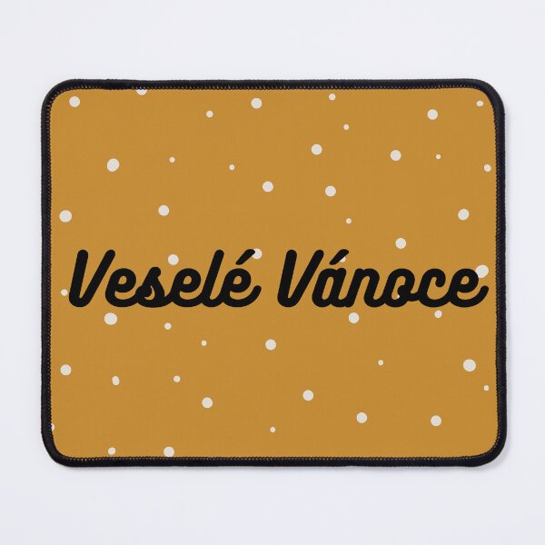 Item preview, Veselé Vánoce! Happy Christmas in Czech, Merry Christmas in Czech, Vánoční pohlednice, Czech Christmas designed and sold by Pommallina.