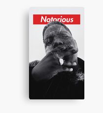 Notorious B.I.G. - Biggie Smalls Canvas Print