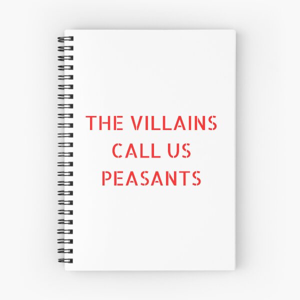 Item preview, The Villains Call Us Peasants designed and sold by PVSKI.