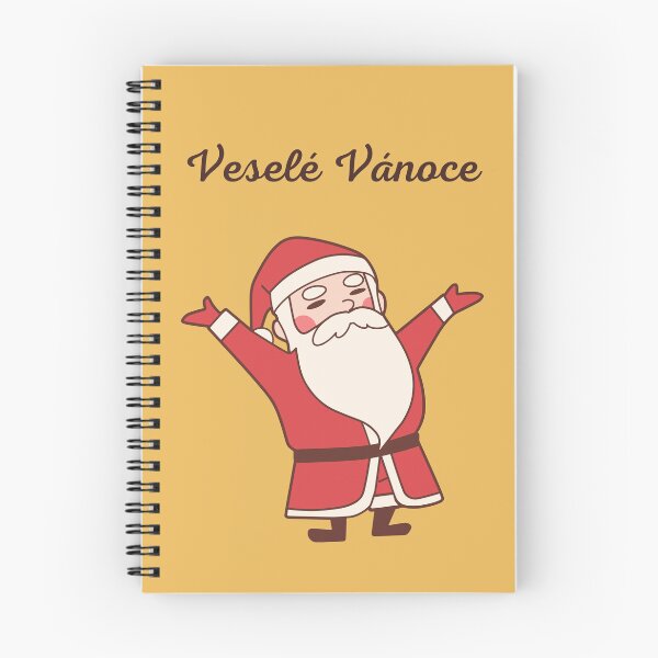 Item preview, Veselé Vánoce! Happy Christmas in Czech, Merry Christmas in Czech, Vánoční pohlednice, Czech Christmas  designed and sold by Pommallina.