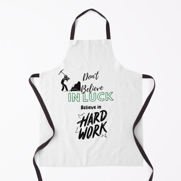 Item preview, Dont't believe in luck hard word positivevibes designed and sold by HarriPaloma.