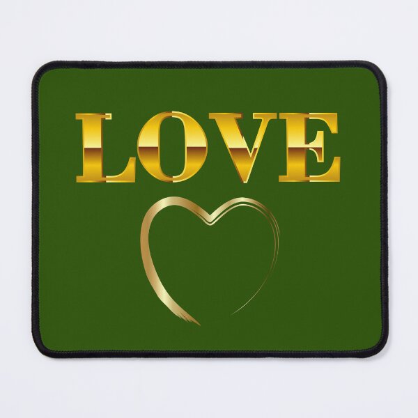Item preview, Metallic Gold Love Design designed and sold by Rell1970.