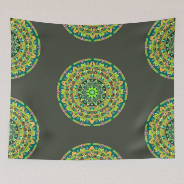 Item preview, The Green Man Mandala  designed and sold by HealingHearts17.