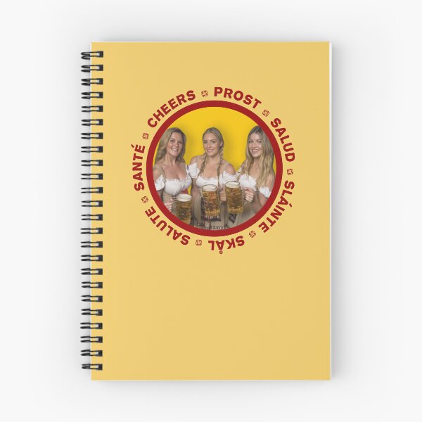 Item preview, Prosit cheers in several languages! Dirndl women Red! designed and sold by OptLuv.