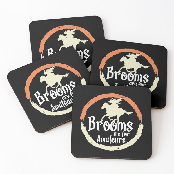 Item preview, BROOMS ARE FOR AMATEURS designed and sold by SAFREN.