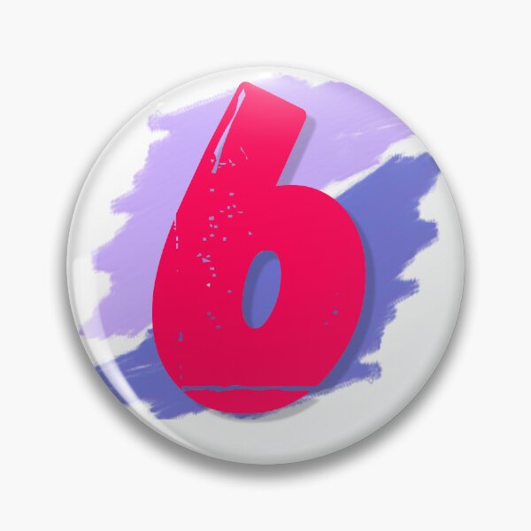 Item preview, Number 6 - Six designed and sold by PixelBombs.