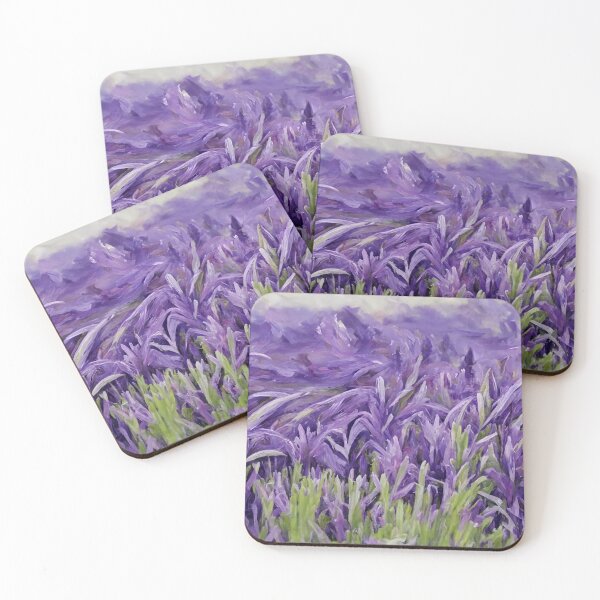 Item preview, Lavender Fields | Abstract Floral Arrangement designed and sold by AyfuDesigns.