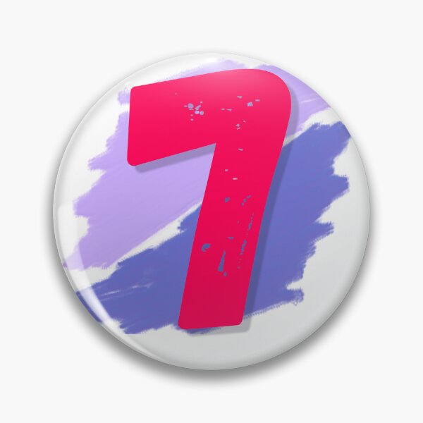 Item preview, Number 7 - Seven designed and sold by PixelBombs.