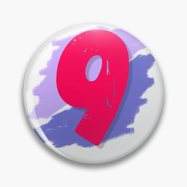 Item preview, Number 9 - Nine designed and sold by PixelBombs.