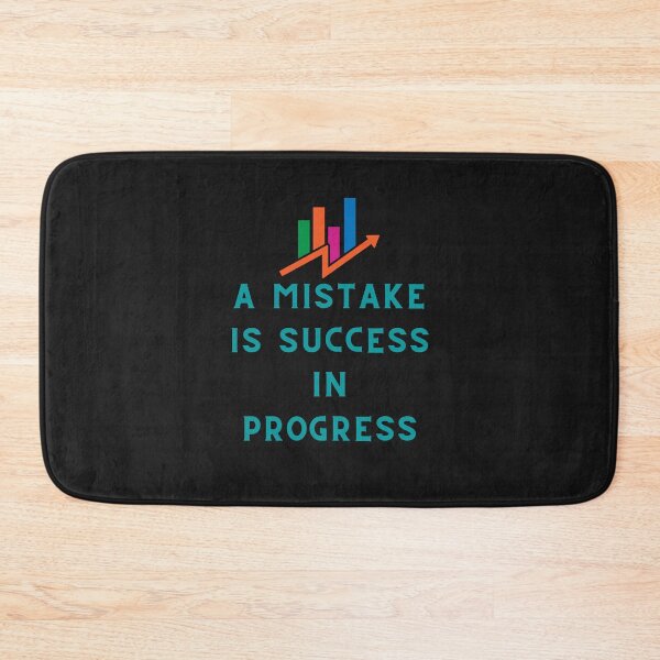 Item preview, A mistake  is success in progress positivevibes designed and sold by HarriPaloma.
