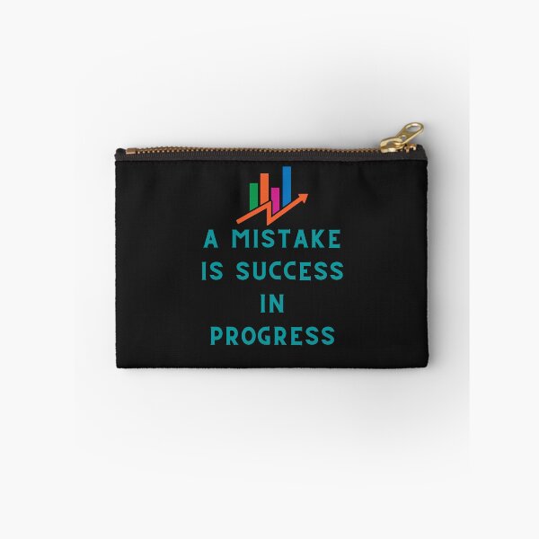 Item preview, A mistake  is success in progress positivevibes designed and sold by HarriPaloma.