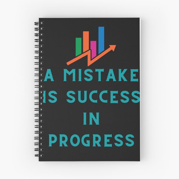 Item preview, A mistake  is success in progress positivevibes designed and sold by HarriPaloma.