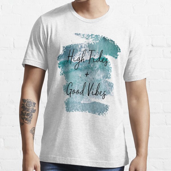 Rising Tide Oval Logo Tee - White - Rising Tide Style