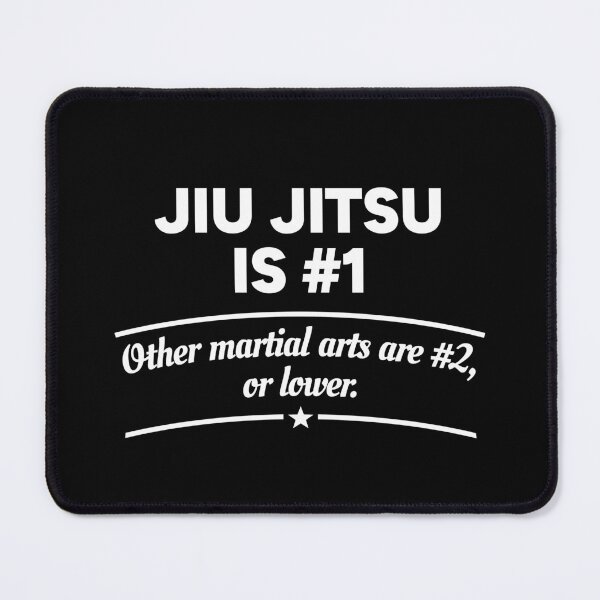Item preview, Jiu Jitsu is number 1. Other martial arts are number 2, or lower. designed and sold by redacteddesign.