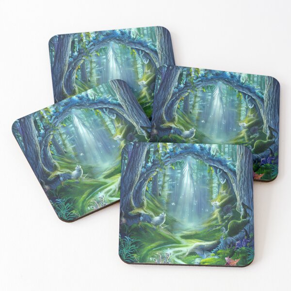 Item preview, forest nature trees , nature painting #17 designed and sold by supeart.