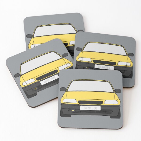 Item preview, Opel Vauxhal Holden Astra F 1992-2002 yellow color designed and sold by EdimDesign.
