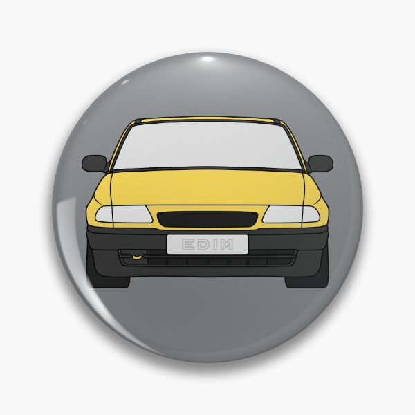 Item preview, Opel Vauxhal Holden Astra F 1992-2002 yellow color designed and sold by EdimDesign.