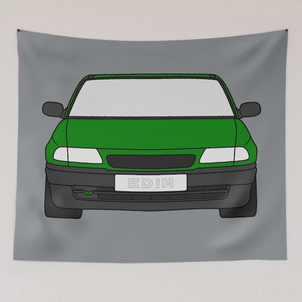 Item preview, Opel Vauxhal Holden Astra F 1992-2002 green color designed and sold by EdimDesign.