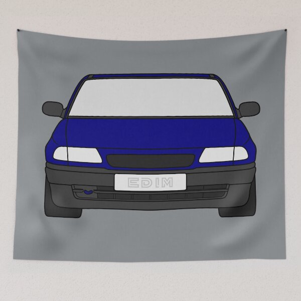 Item preview, Opel Vauxhal Holden Astra F 1992-2002 blue color designed and sold by EdimDesign.