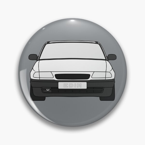 Item preview, Opel Vauxhal Holden Astra F 1992-2002 white color designed and sold by EdimDesign.