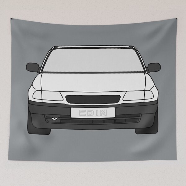 Item preview, Opel Vauxhal Holden Astra F 1992-2002 white color designed and sold by EdimDesign.