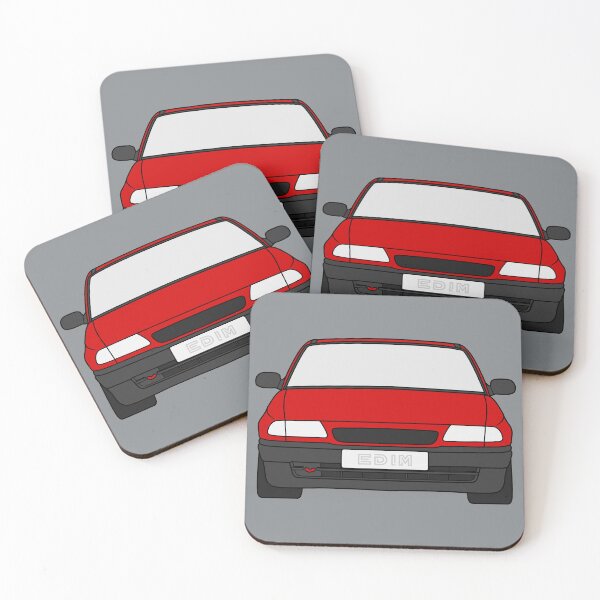 Item preview, Opel Vauxhal Holden Astra F 1992-2002 red color designed and sold by EdimDesign.