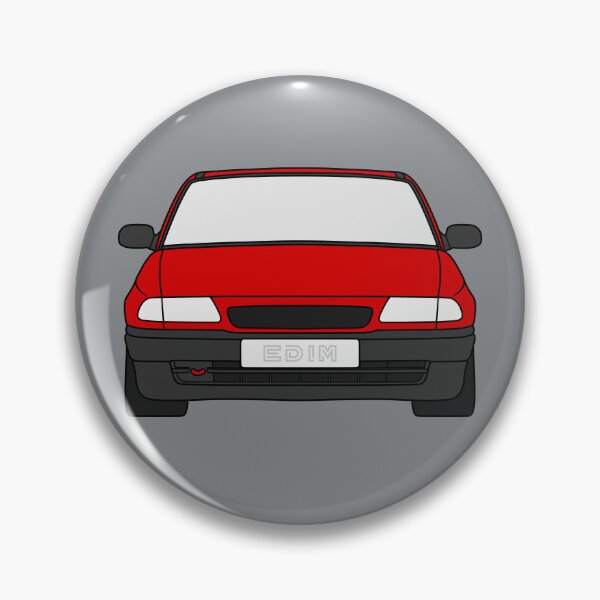 Item preview, Opel Vauxhal Holden Astra F 1992-2002 red color designed and sold by EdimDesign.