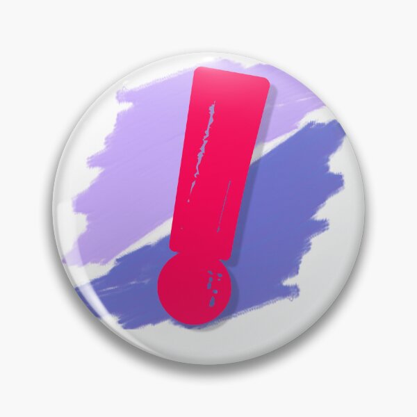 Item preview, Exclamation Mark ! designed and sold by PixelBombs.