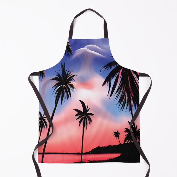Item preview, coconut tree beach side, nature painting #20 designed and sold by supeart.