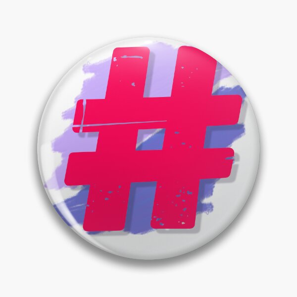 Item preview, # Hash Tag Symbol designed and sold by PixelBombs.