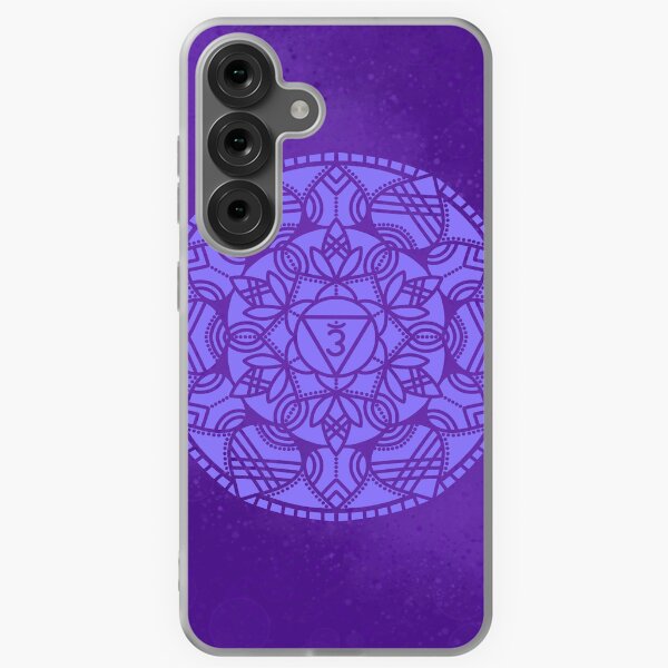Item preview, Third Eye Chakra Indigo Mandala designed and sold by SoftCanBear.